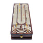 House of Cribbage - Continuous Cribbage Board/Box Inlaid in Rosewood/Maple : 4 Track - Side Drawers with Score Marking Fields for Skunks, Corners