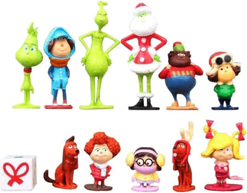 Christmas Playset with Character Figures and Accessories