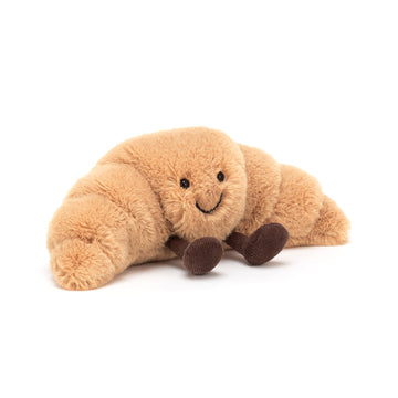 Jellycat Amuseables Croissant Stuffed Toy, Small 8.5 inches - Pastry Plush - Fun Gift Idea