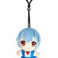 Great Eastern Entertainment Evangelion New Movie - Rei Ayanami (School Uniform) Mini Plush Plush w/Hook Clip 4.5"