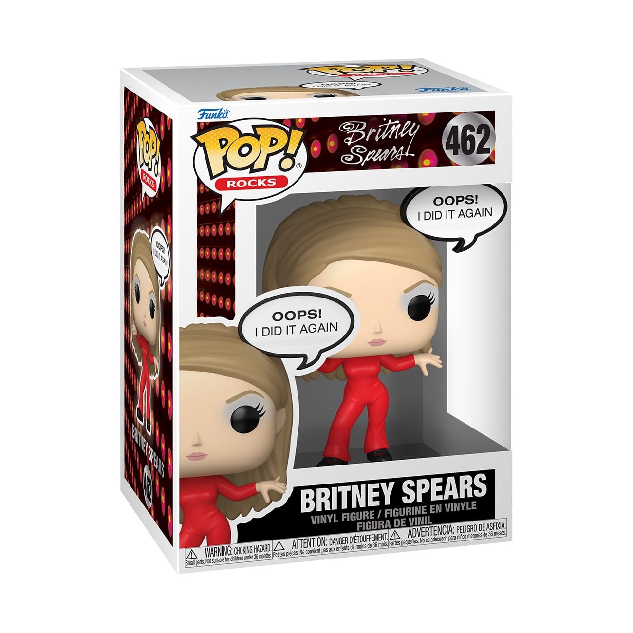 Funko POP! Sayings: Britney Spears - Oops, I Did It Again