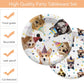 40PCS Dog Birthday Party Supplies Puppy Party Decorations Dog Party Plates and Napkins Disposable Party Tableware Set for Doggy Kids Dog Party