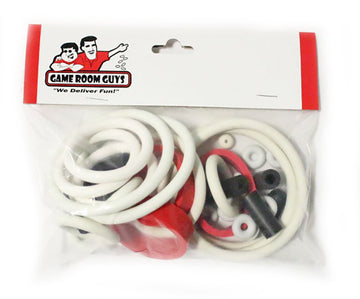 Game Room Guys White Rubber Ring Kit Compatible with Data East Guns N Roses Pinball Machine