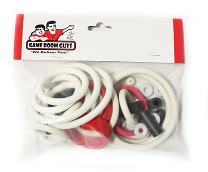Game Room Guys White Rubber Ring Kit Compatible with Data East Guns N Roses Pinball Machine
