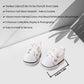 Clothes for Lu bubu Dolls(NO Doll) Accessories, Stylish Kawaii Overalls Outfit Set 4 Pieces Bib Pants for 17cm Dolls, Cute Doll Hat Shoes Clothing Set
