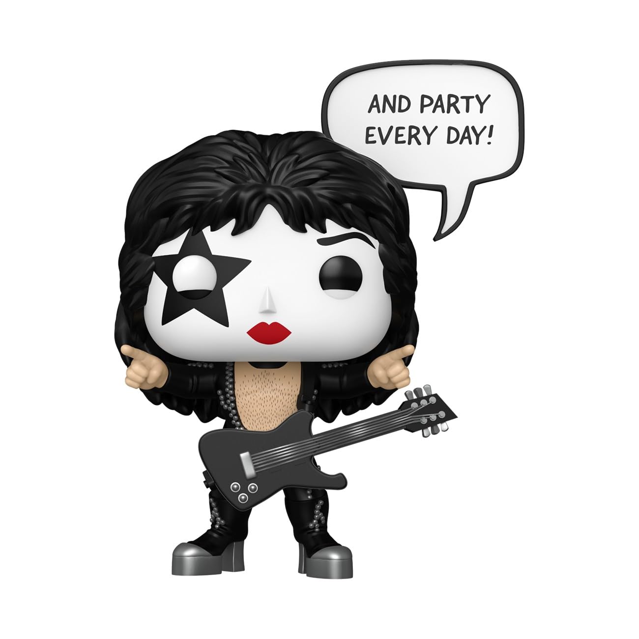 Funko Pop! Sayings: The Starchild - (Rock and Roll All Nite) - KISS - Collectable Vinyl Figure - Gift Idea - Official Merchandise - Toys for Kids &