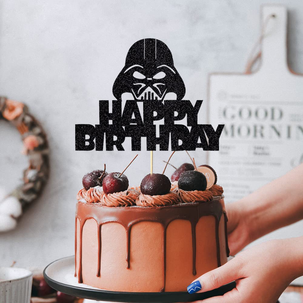 Anxdh Alien War Cake Topper Decoration Children Birthday Party Decoration