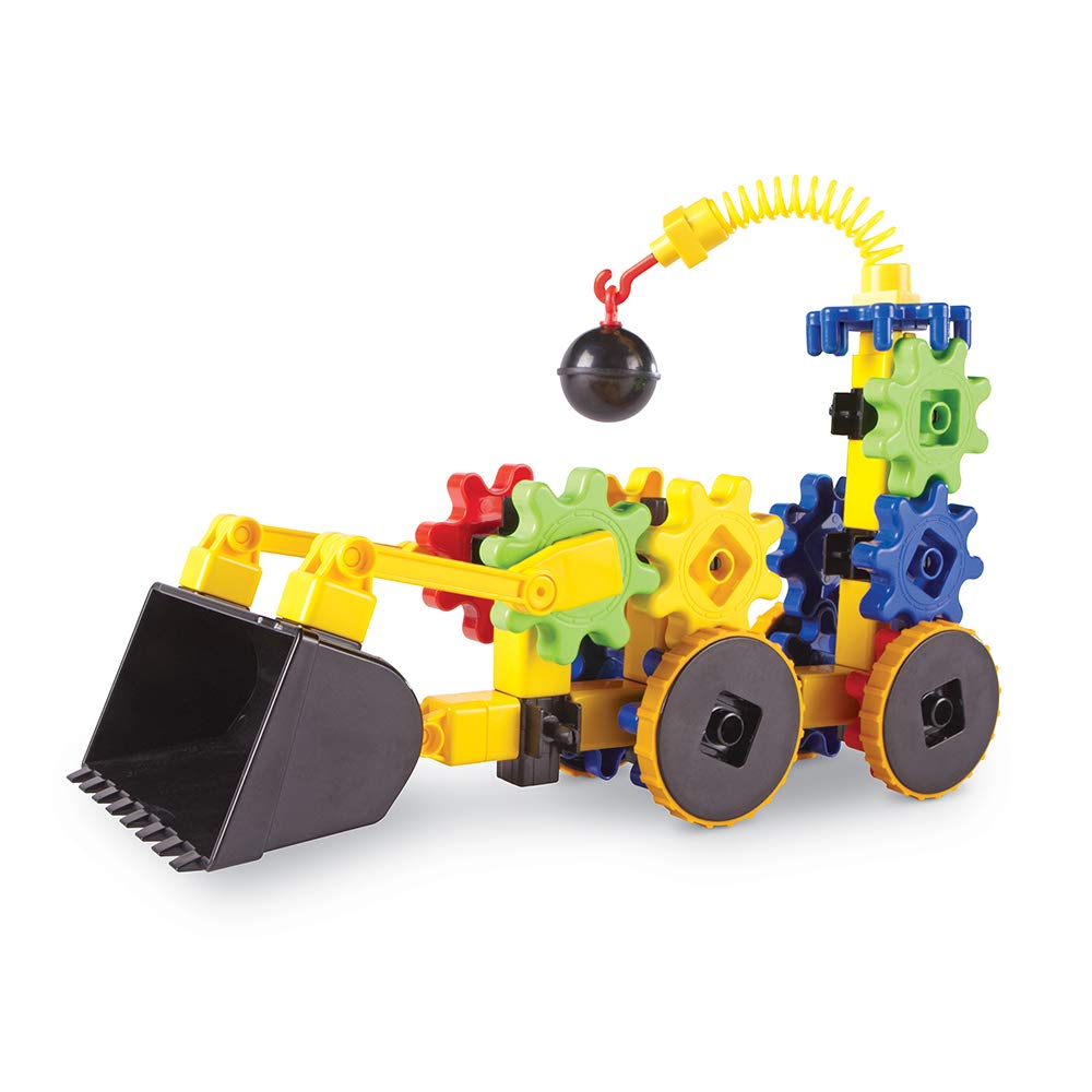 Learning Resources Gears WreckerGears, STEM Activities, Fine Motor Skills, Toddler Explorer Kit, Science and Construction, Boys and Girls Gifts, 47
