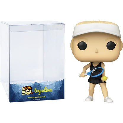 Funko Amanda Anisim o v a : P o p ! Tennis Vinyl Figurine Bundle with 1 Compatible 'ToysDiva' Graphic Protector (005-49894 - B)