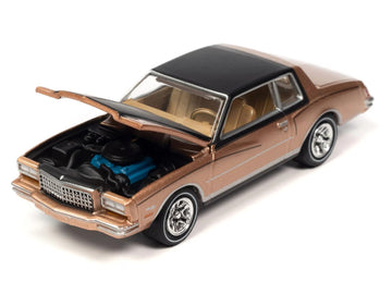 1980 Monte Carlo Light Camel Gold Metallic with Black Top and Hood Limited Edition to 3484 Pieces Worldwide OK Used Cars 2023 Series 1/64 Diecast