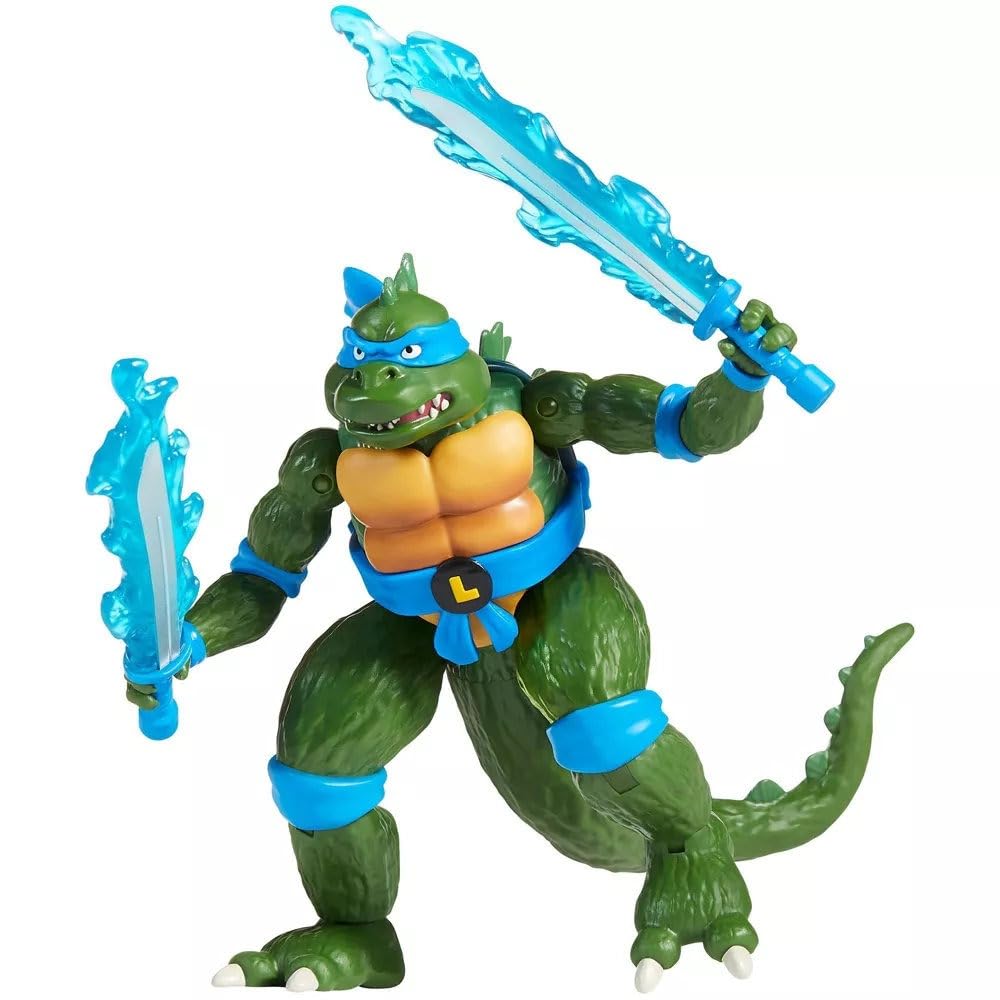 TEENAGE MUTANT NINJA TMNT x Godzilla: Godzilla Leo Action Figure with Accessories by Playmates Toys