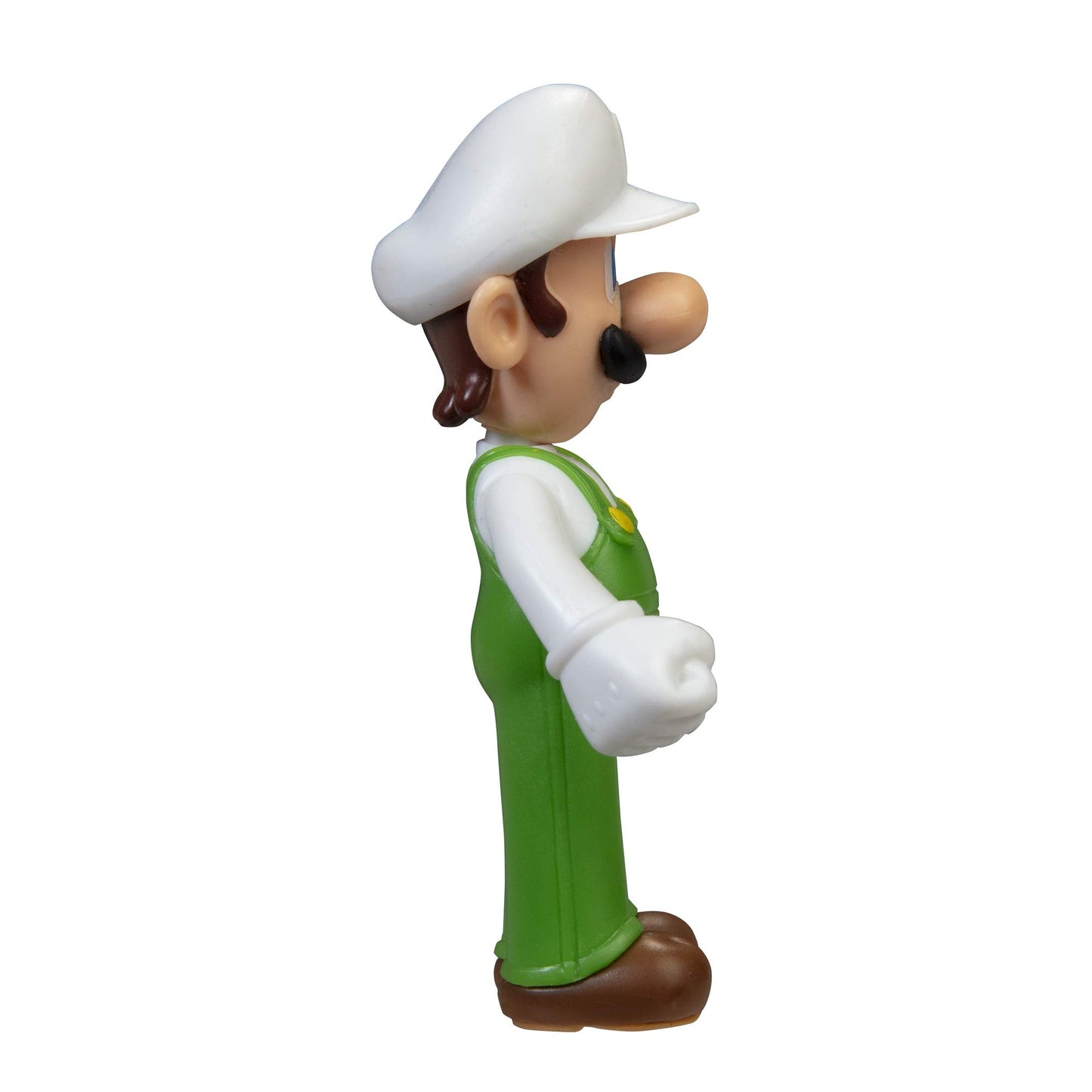 Super Mario Action Figure 2.5 Inch Fire Standing Luigi Collectible Toy