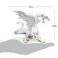 Safari Ltd. Glow-in-the-Dark Snow Dragon Figurine - Detailed 6" Model Figure - Fun Educational Fantasy Play Toy for Boys, Girls & Kids Ages 4+