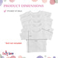 Emily Rose 5-Pack Bright White 18 Inch Doll Clothes Premium T-Shirts