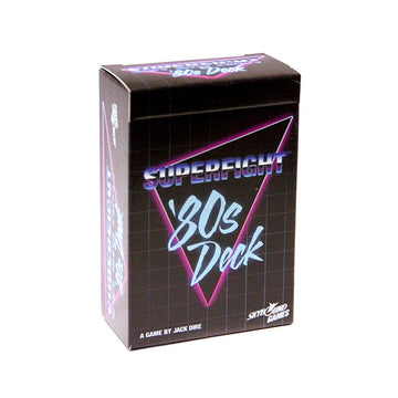 Skybound Superfight ‘80s Deck: 100 Eighties Cards for the Game of Absurd Arguments | for Kids Teens Adults, 3 Players or More Ages 8+
