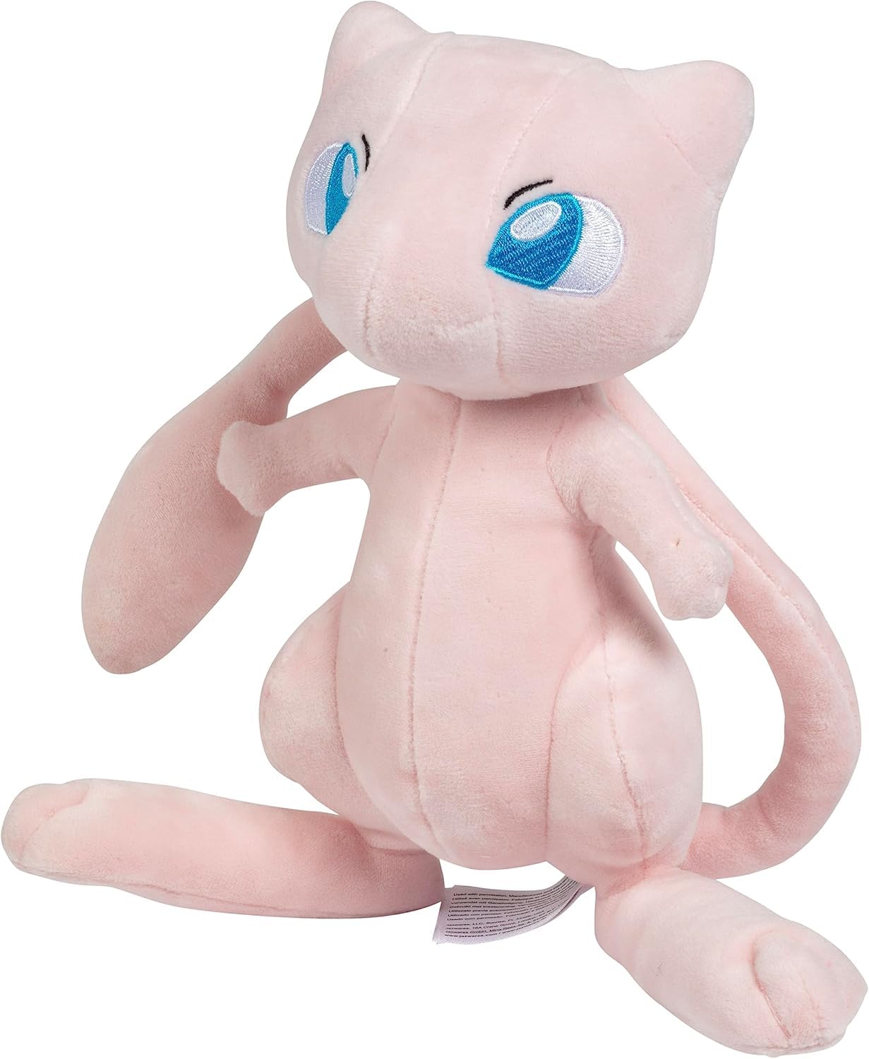 Pokemon Mew 8" Plush - Officially Licensed - Generation One - Authentic Soft Stuffed Animal Toy Figure - Gift for Kids, Boys, Girls - 2+