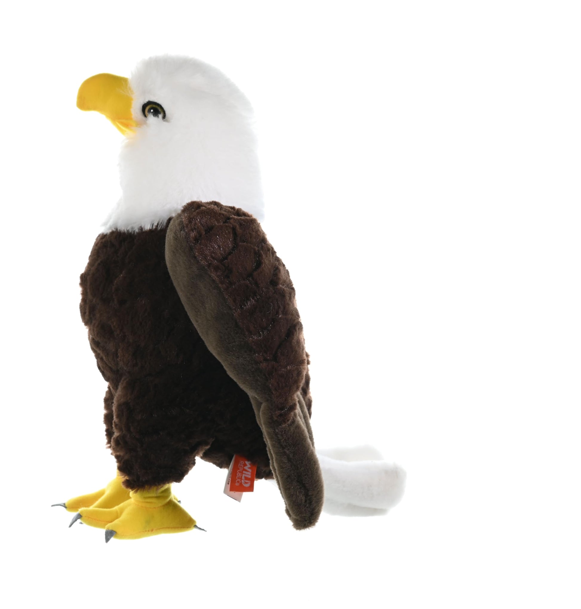 Wild Republic Bald Eagle Plush, Stuffed Animal, Plush Toy, Gifts for Kids, Cuddlekins 12 Inches