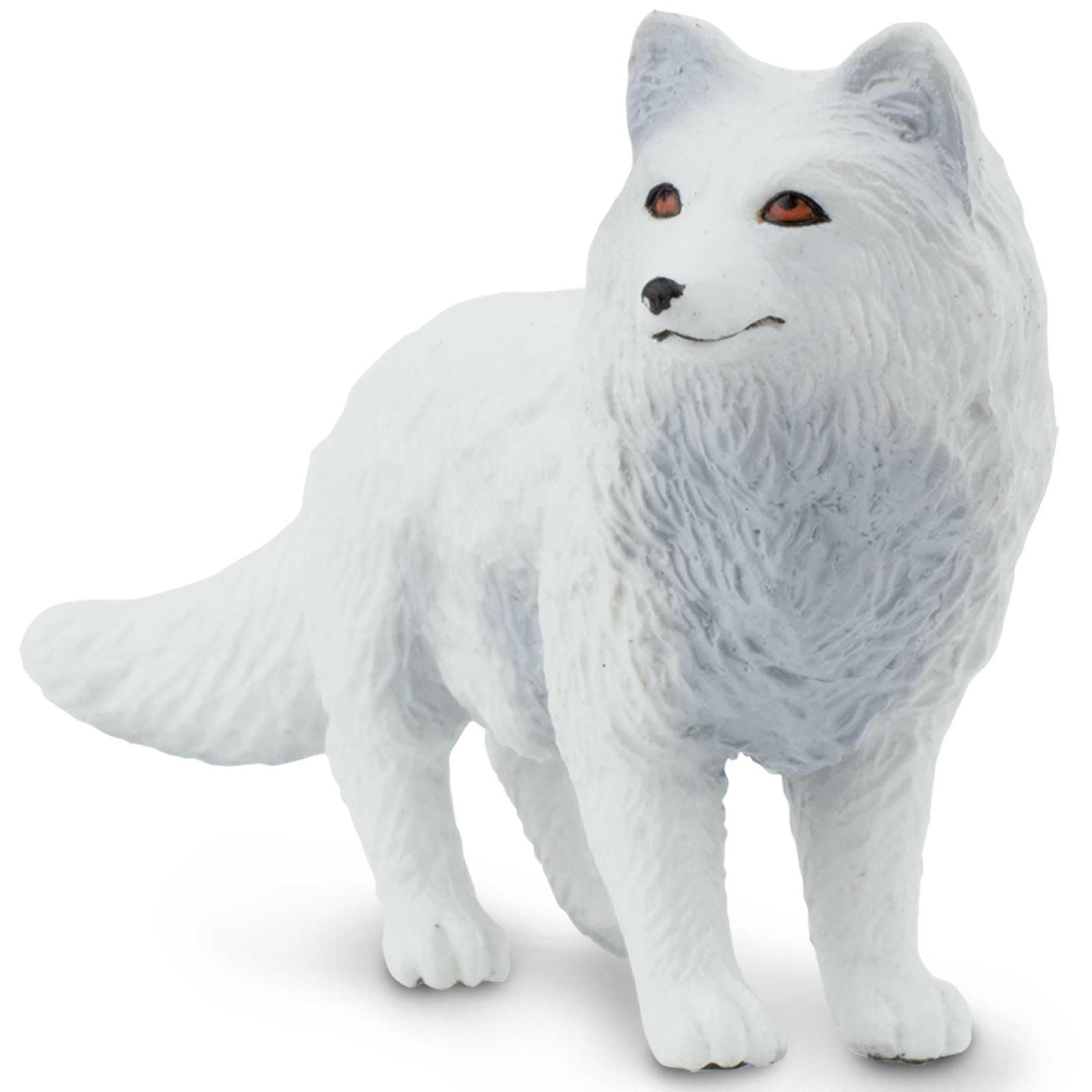 Safari Ltd. Arctic Fox Figurine - Detailed 3.25" Plastic Model Figure - Fun Educational Play Toy for Boys, Girls & Kids Ages 3+
