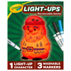 Crayola Light-Ups - Santa, Light Up Santa Toy, Reusable Holiday Craft, Glow in The Dark, Indoor Holiday Decoration Craft, Gift for Kids