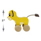 Disney Wooden Toys Simba, Small 5-inch Clutch Toy Figure, Kids Toys for Ages 18 Month by Just Play
