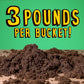 Play Dirt Bucket (3 Lb) - Unique Sand for Burying and Digging Fun by Sands Alive