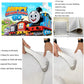 Train Birthday Backdrop Party Supplies for Train Themed Party Decorations(5x3ft)
