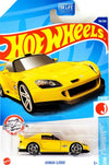 Hot Wheels Honda S2000 [Yellow] J-Imports 3/10, 118/250, 1:64 Scale Diecast Toy Vehicle