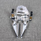 yuenhoang 1PCS Mechanical Robot Arm Silver Metal Mechanical Claw Max Jaw Opening Distance 61mm RC Robotic Paws Gripper Parts for DIY Remote Control