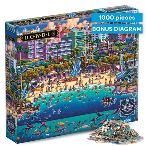Buffalo Games - Eric Dowdle La Jolla Cove - 1000 Piece Puzzle for Adults