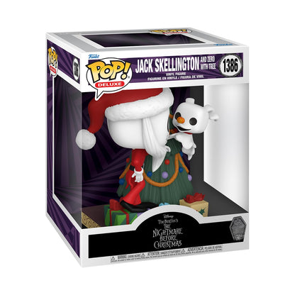 Funko POP! Deluxe: The Nightmare Before Christmas - Jack Skellington & Zero