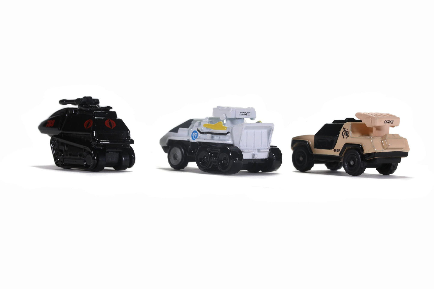Jada Toys GI Joe 1.65" Nano 3-Pack Die-cast Cars, Toys for Kids and Adults (32083)