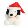 Aurora® Festive Peanuts® Santa Snoopy Palm Pals™ Stuffed Animal - Officially Licensed Toys for All Snoopy Fans - Perfect for Holiday Decorations or