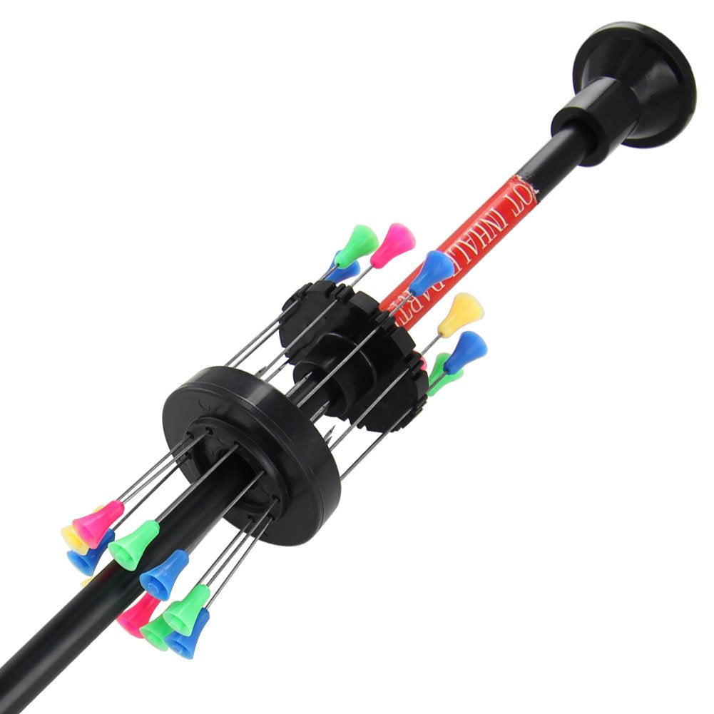 Armory Replicas™ Steel Blowgun Darts - 36 Pack, 3 Inch Long, Sharp Point, Cone Accelerator for Accurate Shooting