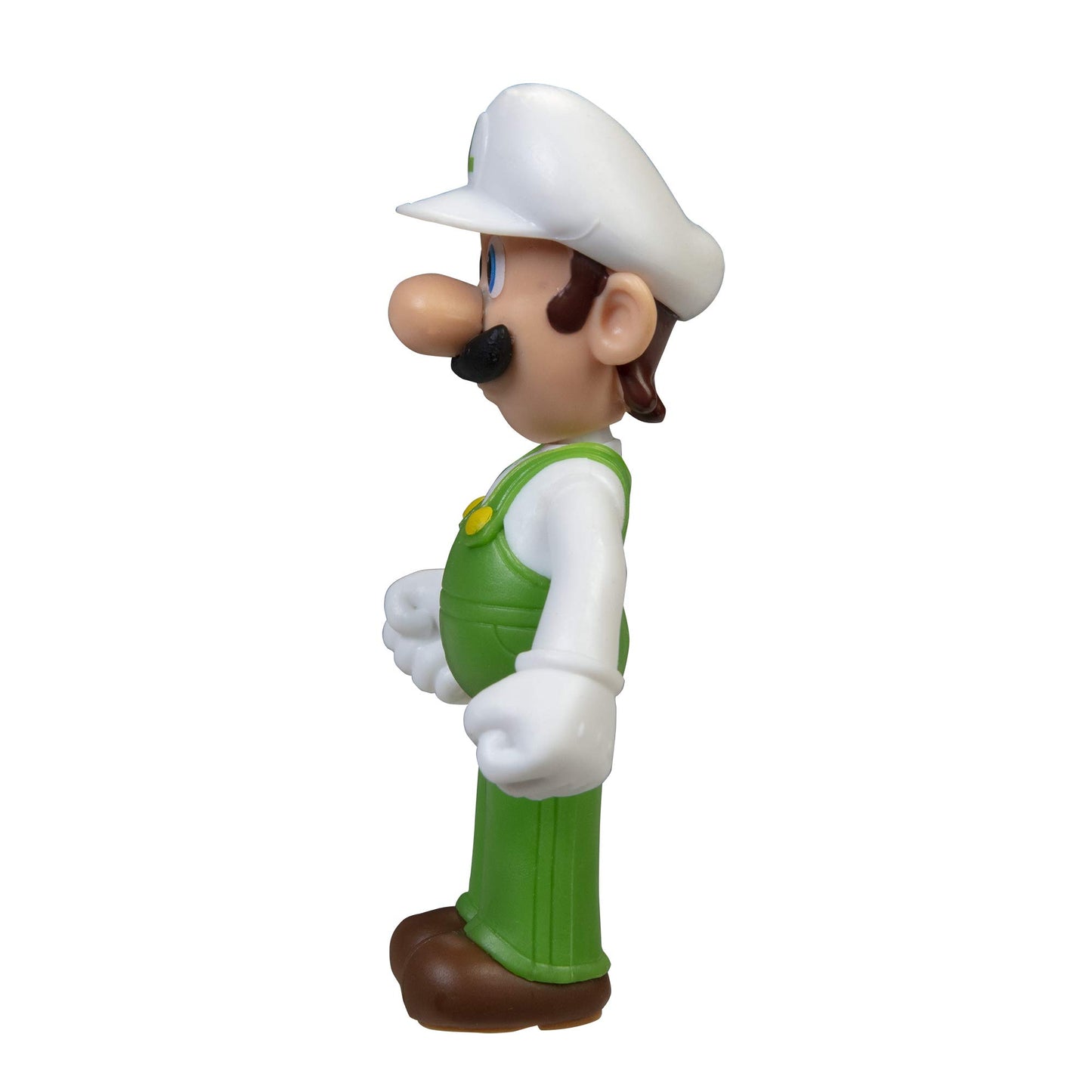 Super Mario Action Figure 2.5 Inch Fire Standing Luigi Collectible Toy