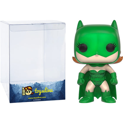 Funko P o i s o n I v y/B a t g i r l Imposter: P o p ! Heroes Vinyl Figurine Bundle with 1 Compatible 'ToysDiva' Graphic Protector (128-10782 - B)