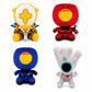 Lithosync Alien Robot Plush Collectible Figure, 9.8 Inch Soft Character Doll for Adult Fans, Gamer Desk Decor, Room Display & Gift, V1 Styles