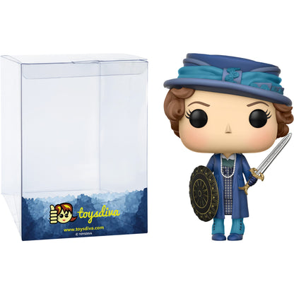 Funko Etta Candy [w/Sword & Shield]: P o p ! Heroes Vinyl Figurine Bundle with 1 Compatible 'ToysDiva' Graphic Protector (228-24972 - B)