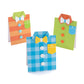 Fun Express Father's Day Shirt Card Craft Kit - Makes 12 Cards DIY Craft Gifts for Kids - Great for Summer Camp, Classroom and Home Activities