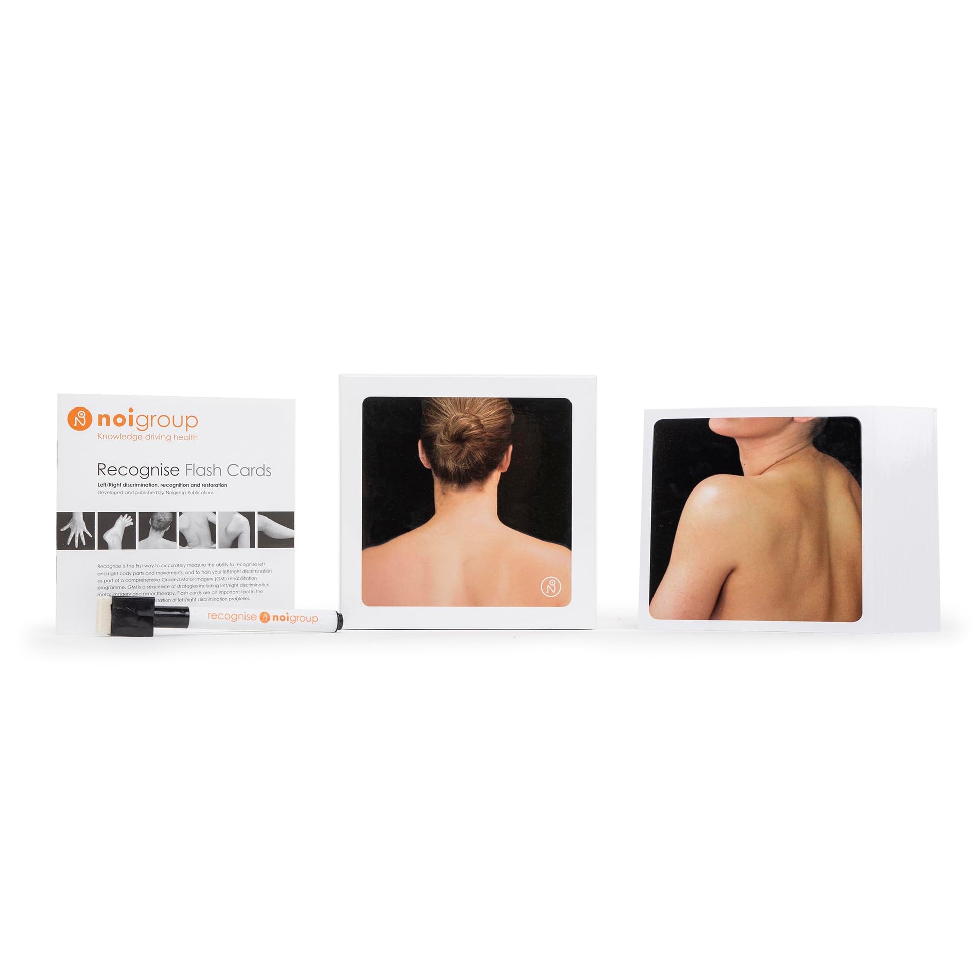 OPTP NOI Recognise Neck Flash Cards - 48 Graded Motor Imagery exercises