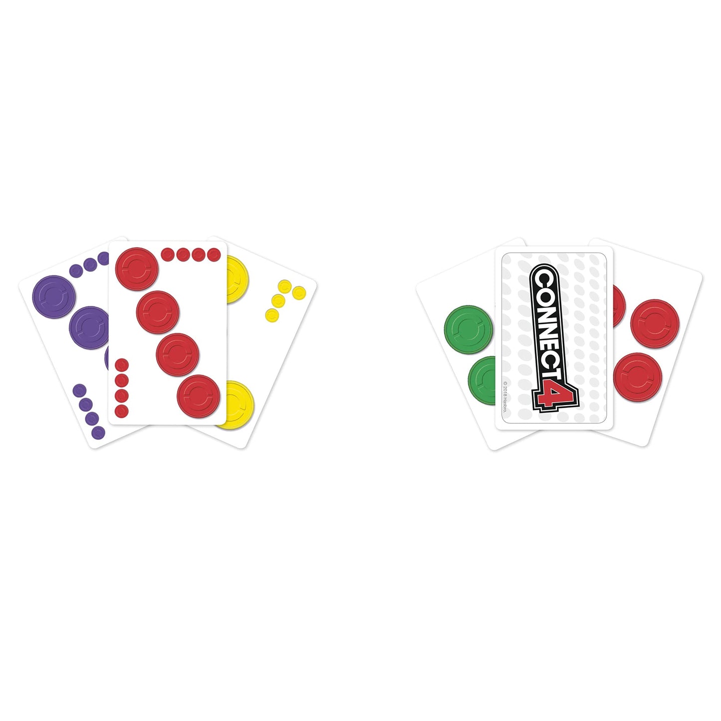 Hasbro Gaming Connect 4 Card Game for Kids, 2-4 Players 4-in-A-Row Game, Fun Summer Activities, Vacation Travel Essentials, Ages 8+