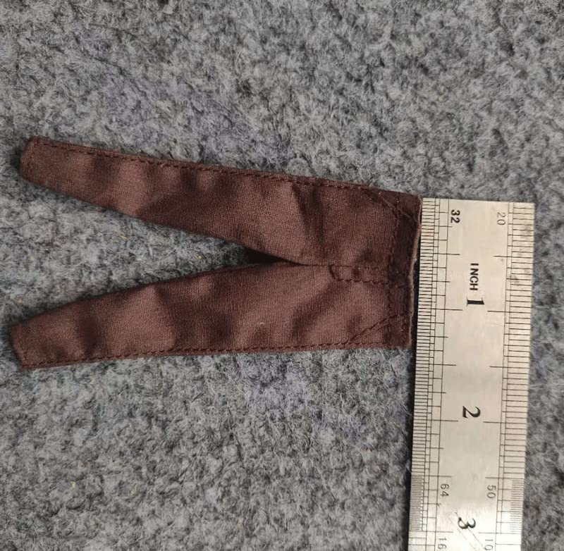 1/12 Scale Dark Brown Slim Tight Pants for Figure