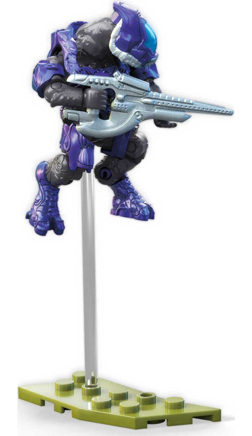 Mega Construx Halo Spartan-IV Team Battle Micro Action Figure Building Set