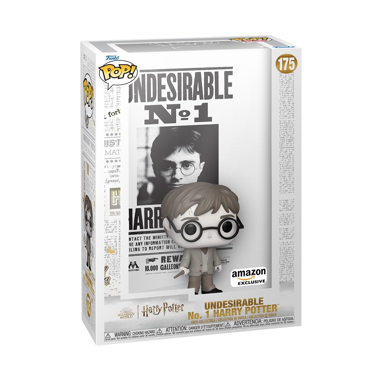 Funko POP! Display Case: Harry Potter - Wanted Poster - Amazon Exclusive