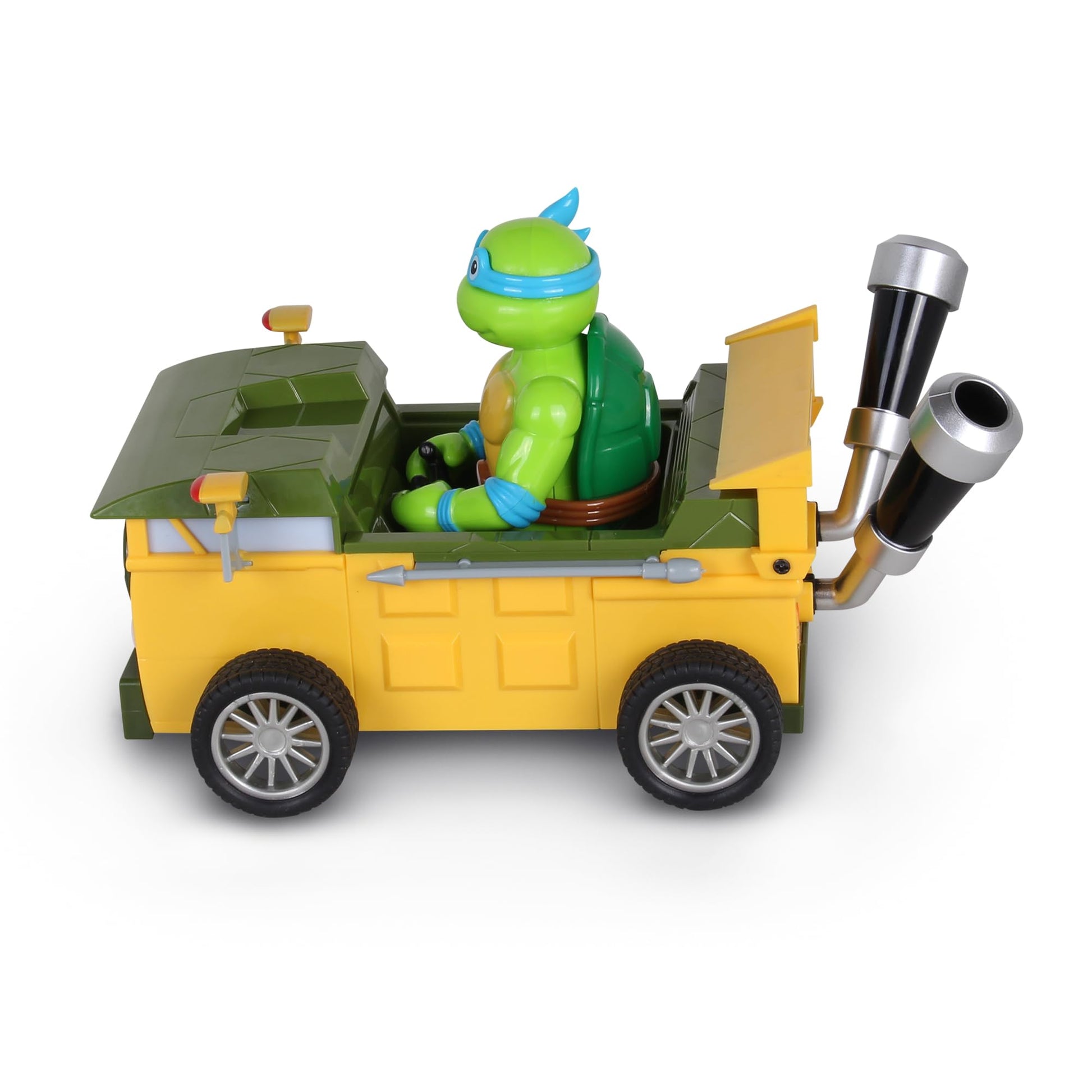 Nick Kart Racers - Pull Back TMNT in Party Wagon; Straight from The Game “Nickelodeon Kart Racers 3: Slime Speedway”; No Batteries Required; Grippy