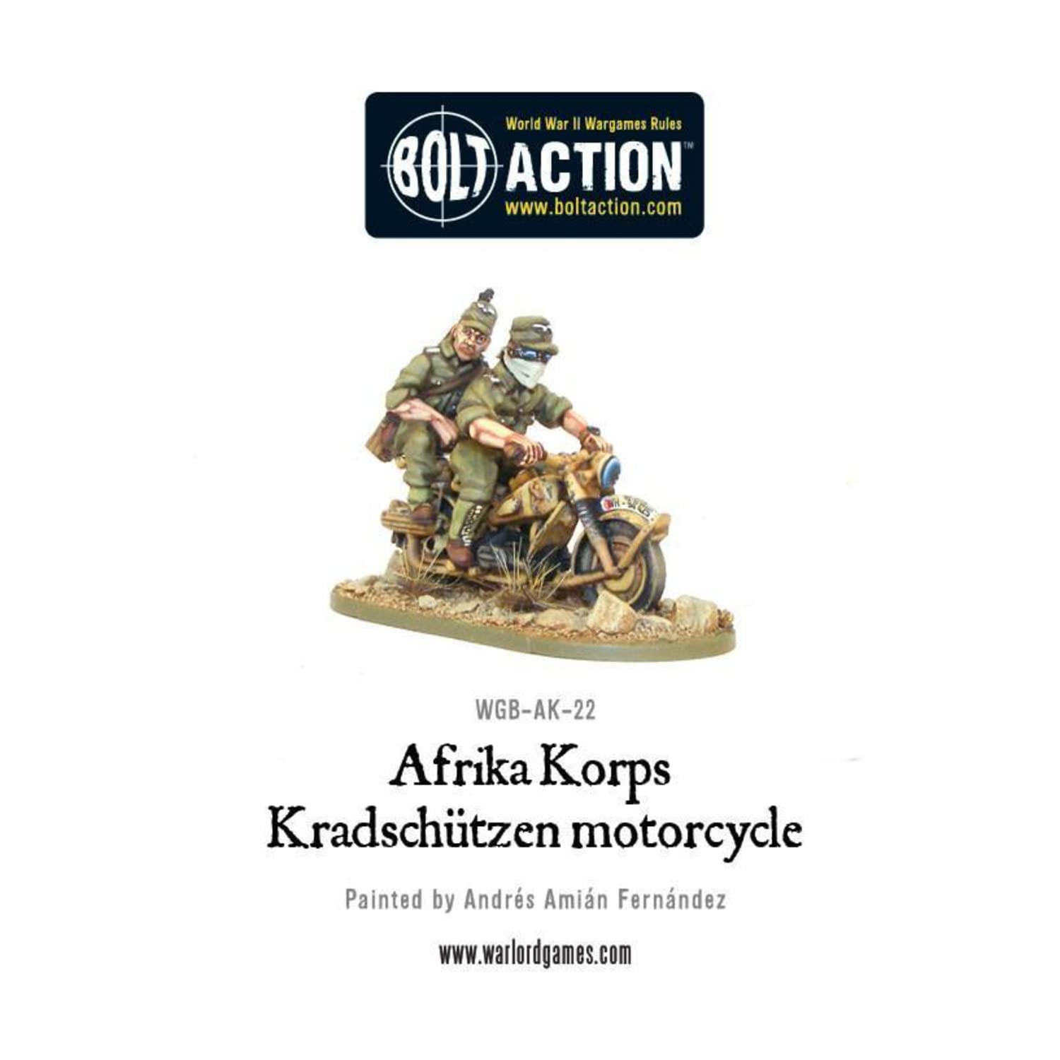 Afrika Korps Kradschutzen Motorcycle