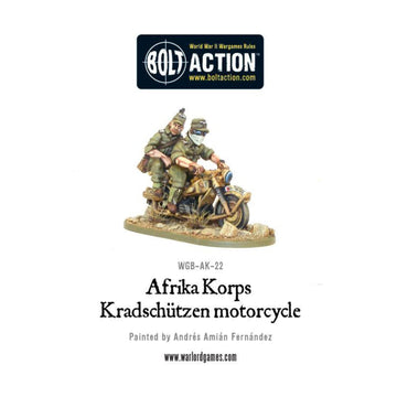Afrika Korps Kradschutzen Motorcycle
