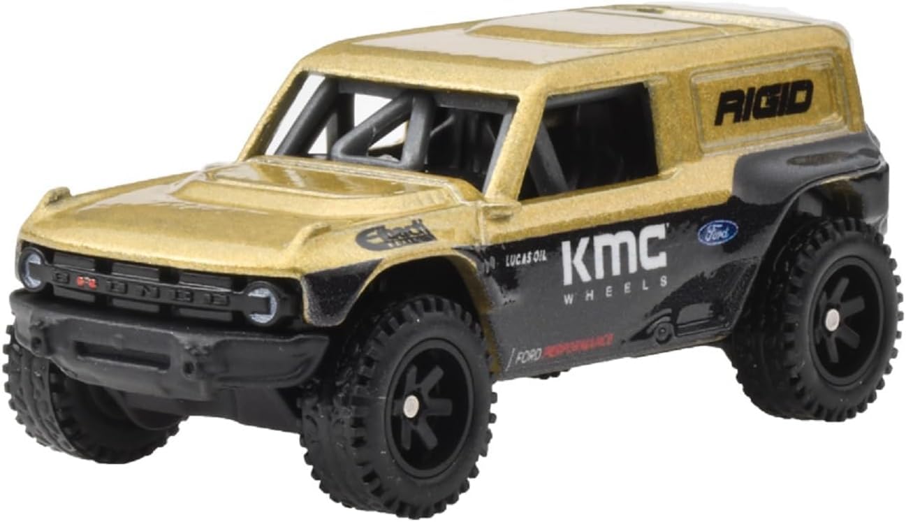 Ford Bronco R & F-150 Raptor 2-Pack - Hot Wheels Premium Scala 1/64