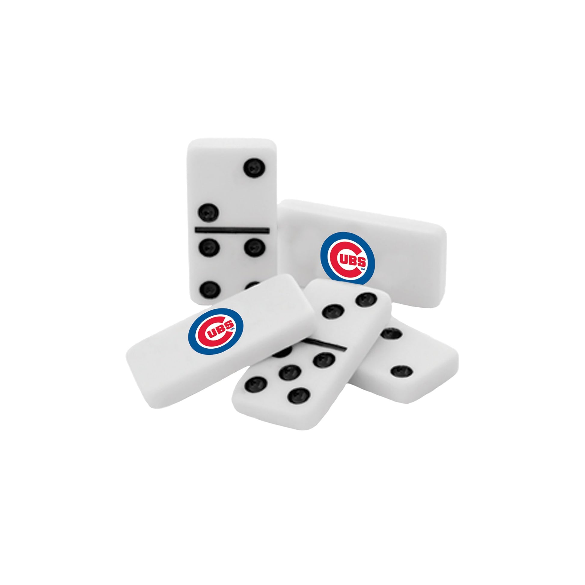 MasterPieces Officially Licensed MLB Chicago Cubs 28 Piece Dominoes Game for Adults