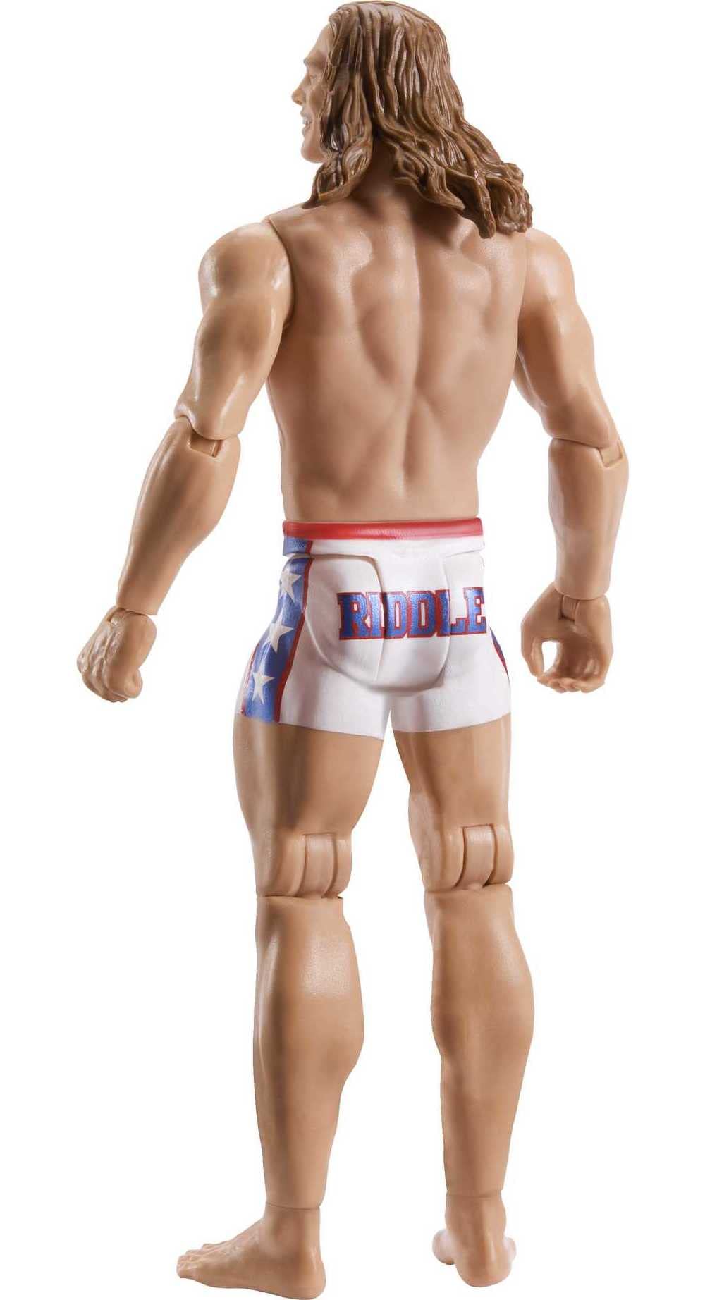 Mattel WWE Elite Collection Top Picks Action Figure & Accessories Set, Matt Riddle 6-inch Collectible with Articulation & Interchangeable Parts