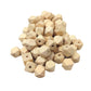 30pcs Natural Wood Geometric Hexagon Beads 14mm Maple Wood Polygon Ball Wooden Loose Spacer Beads for Crafts DIY Jewelry Making (30pcs)